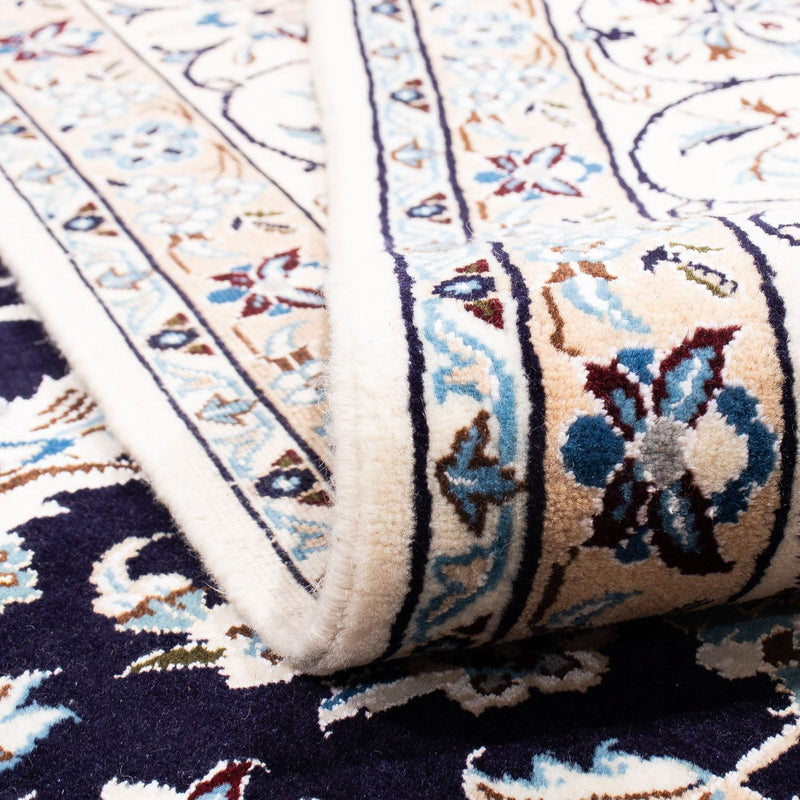 Dywan perski - Nain - Królewski - 251 x 200 cm - ciemnoniebieski