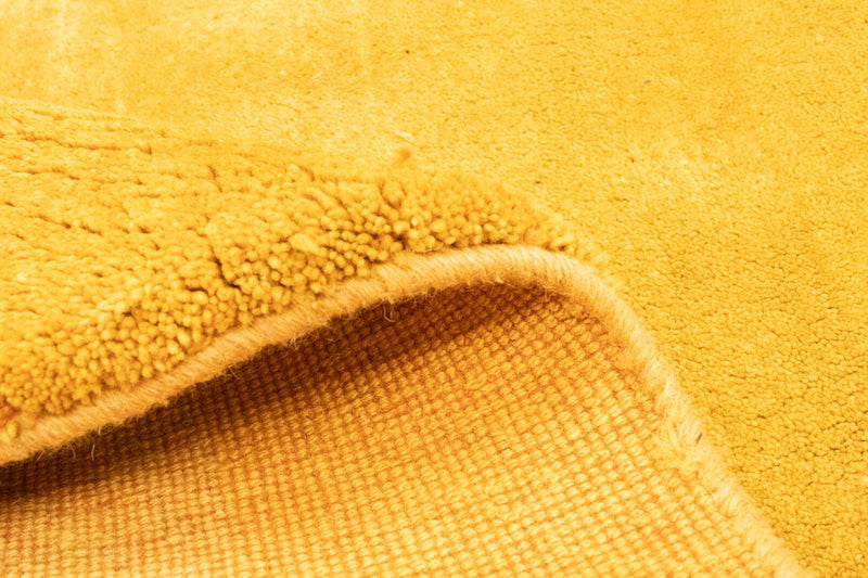 Dywan Gabbeh - perski kwadratowy  - 208 x 178 cm - złoto