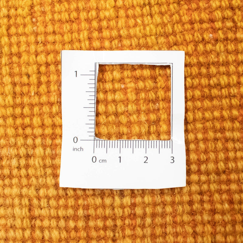 Dywan Gabbeh - perski kwadratowy  - 208 x 178 cm - złoto