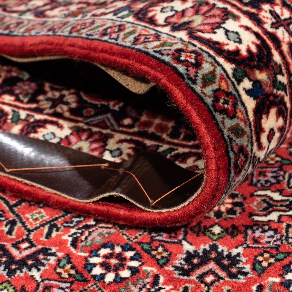 Dywan perski - Bijar - 302 x 210 cm - ciemna czerwień