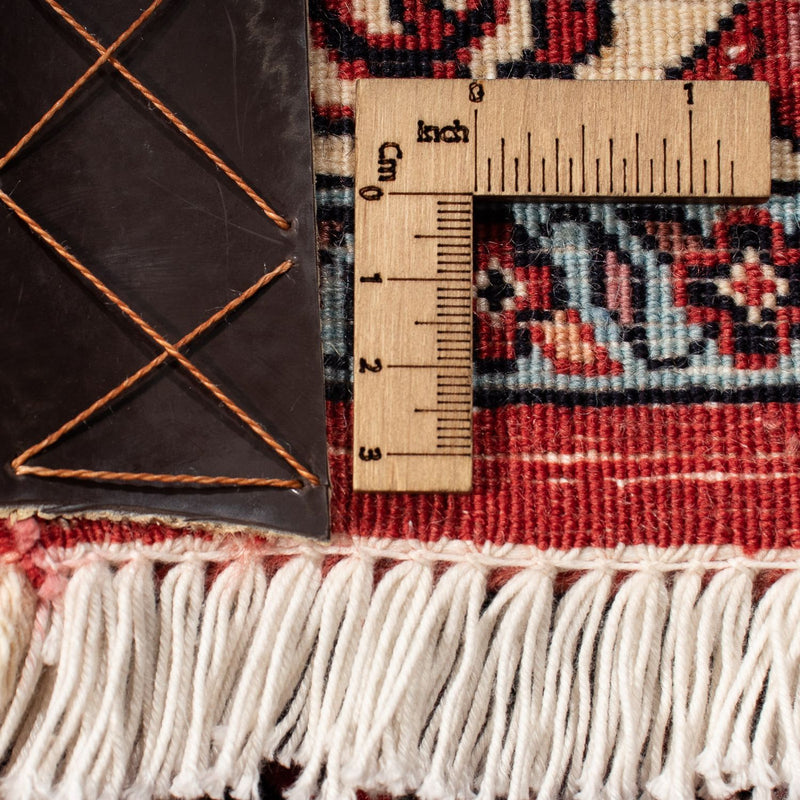 Dywan perski - Bijar - 299 x 202 cm - ciemna czerwień