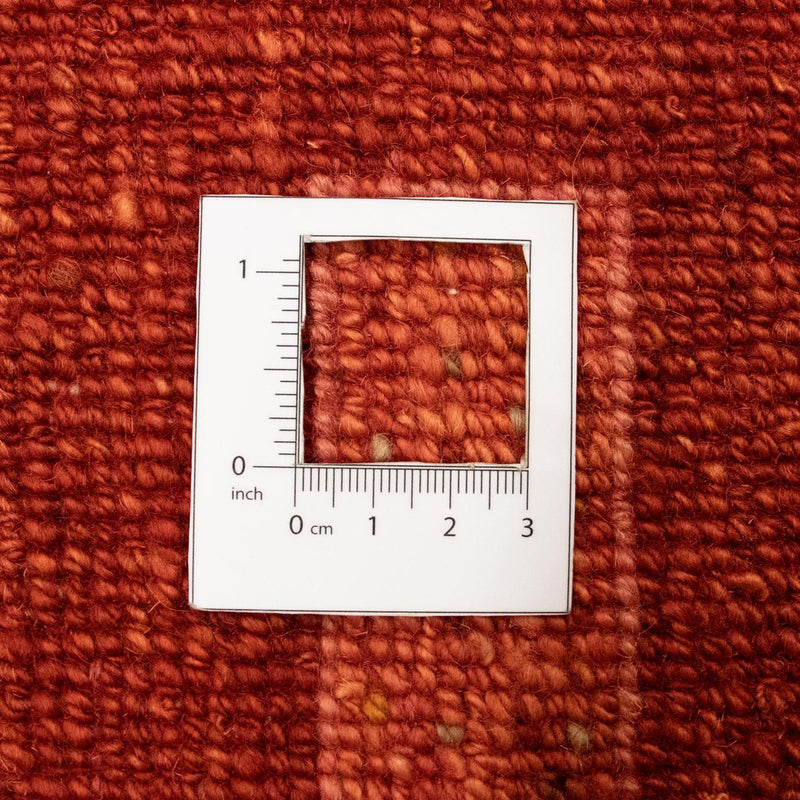 Dywan Gabbeh - perski - 226 x 177 cm - czerwony