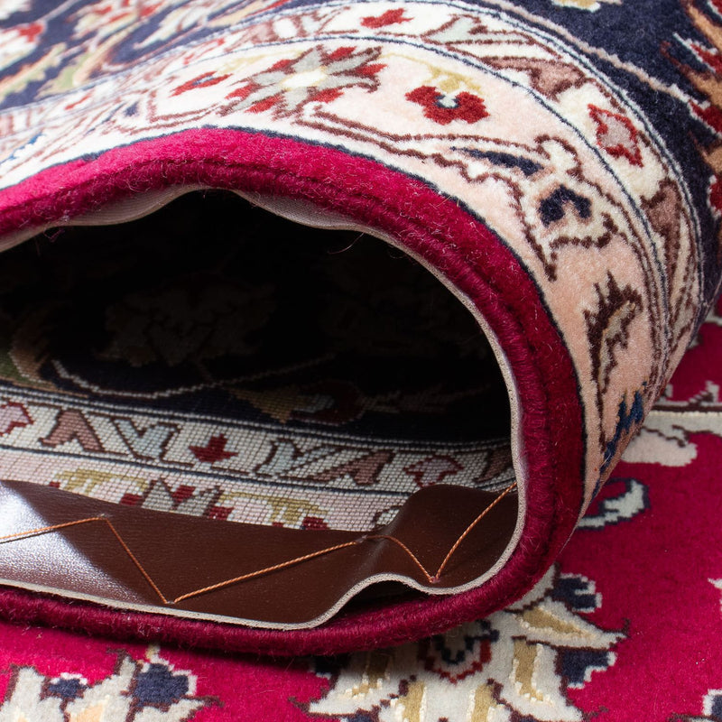 Dywan perski - Tabriz - Królewski - 300 x 203 cm - ciemna czerwień