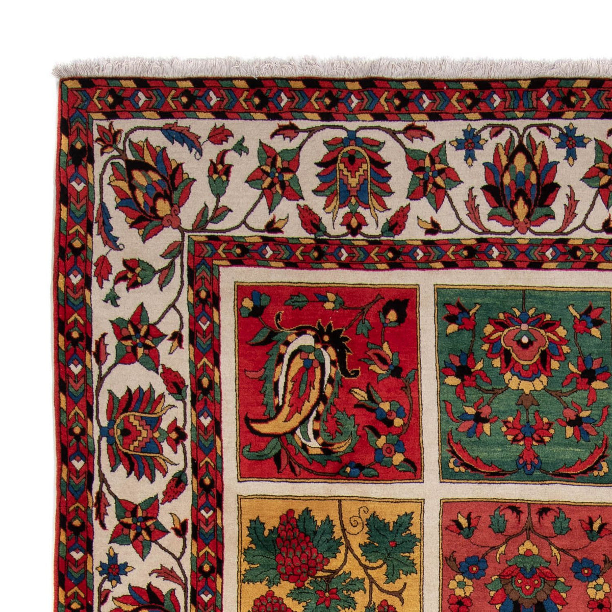 Perski dywan - Nomadyczny - 377 x 252 cm - ciemna czerwień