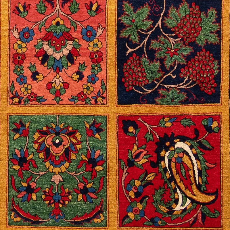 Perski dywan - Nomadyczny - 361 x 246 cm - ciemna czerwień