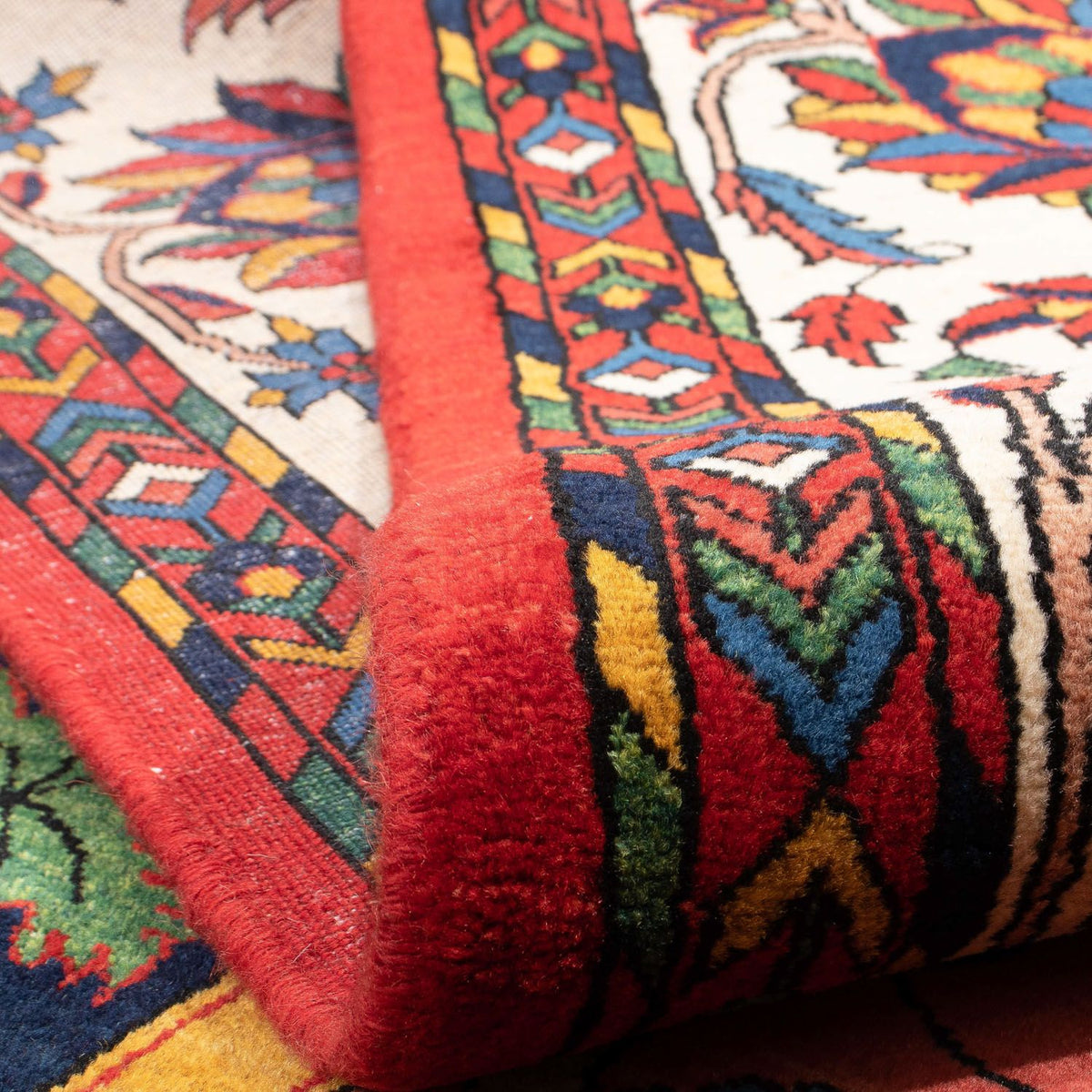 Perski dywan - Nomadyczny - 361 x 246 cm - ciemna czerwień