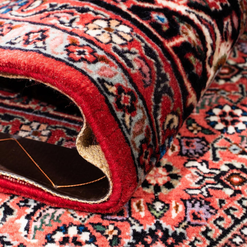 Dywan perski - Bijar - 236 x 169 cm - ciemna czerwień