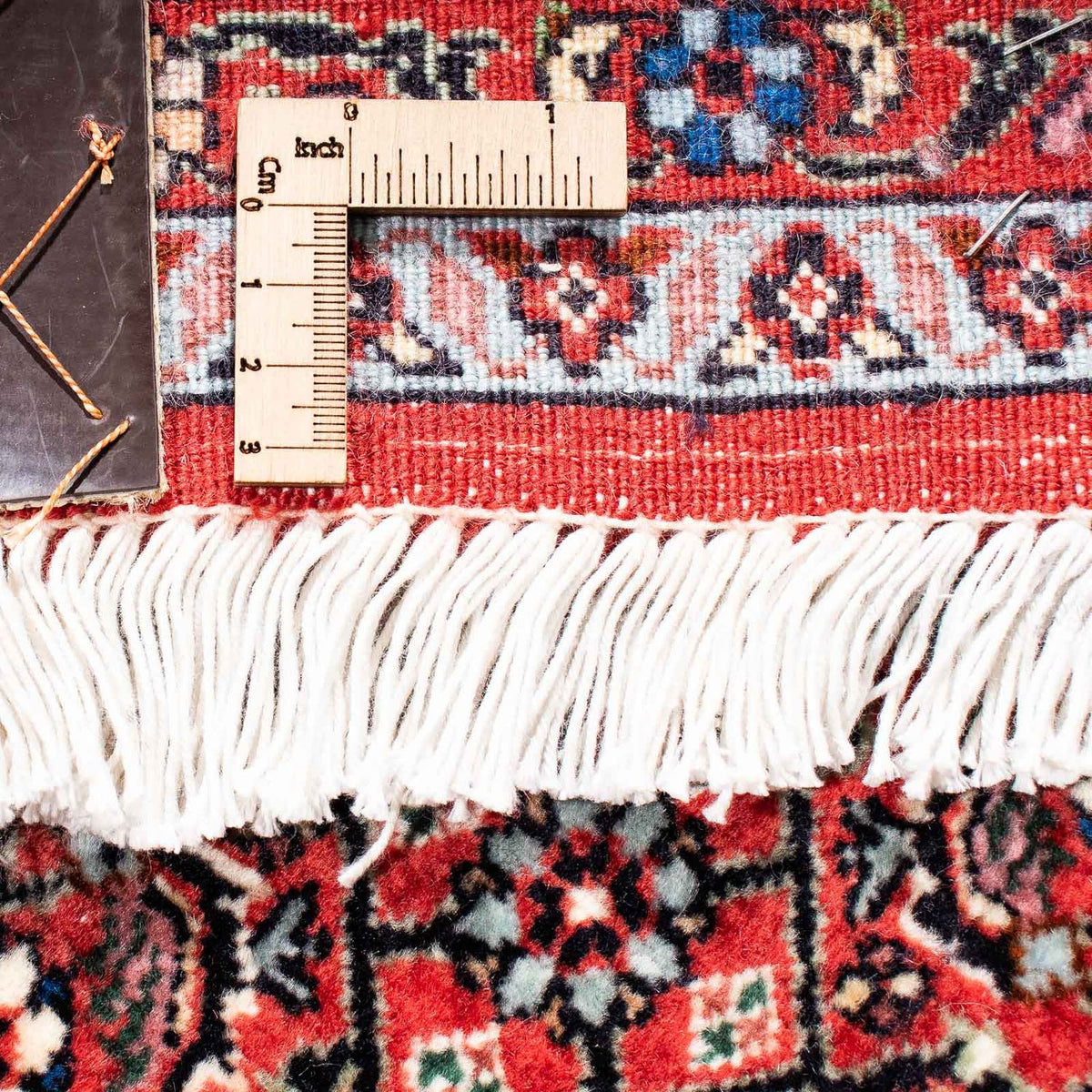 Dywan perski - Bijar - 236 x 169 cm - ciemna czerwień