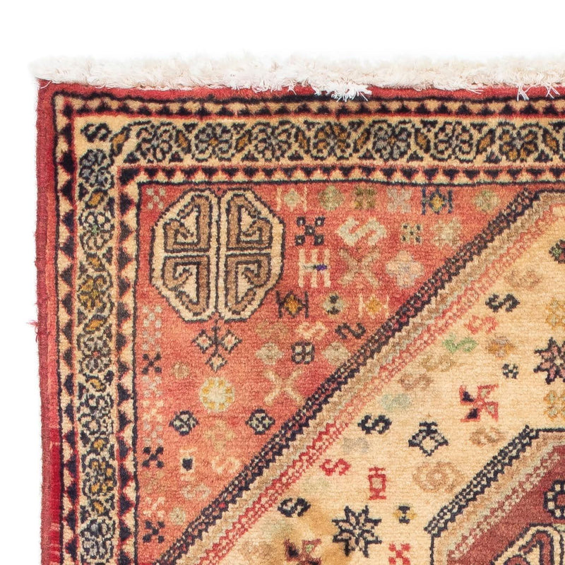 Perski dywan - Nomadyczny - 122 x 73 cm - jasna czerwień