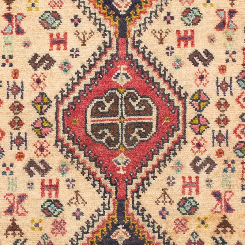 Perski dywan - Nomadyczny - 124 x 76 cm - jasna czerwień