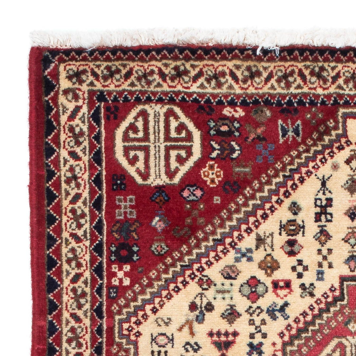 Perski dywan - Nomadyczny - 123 x 75 cm - jasna czerwień