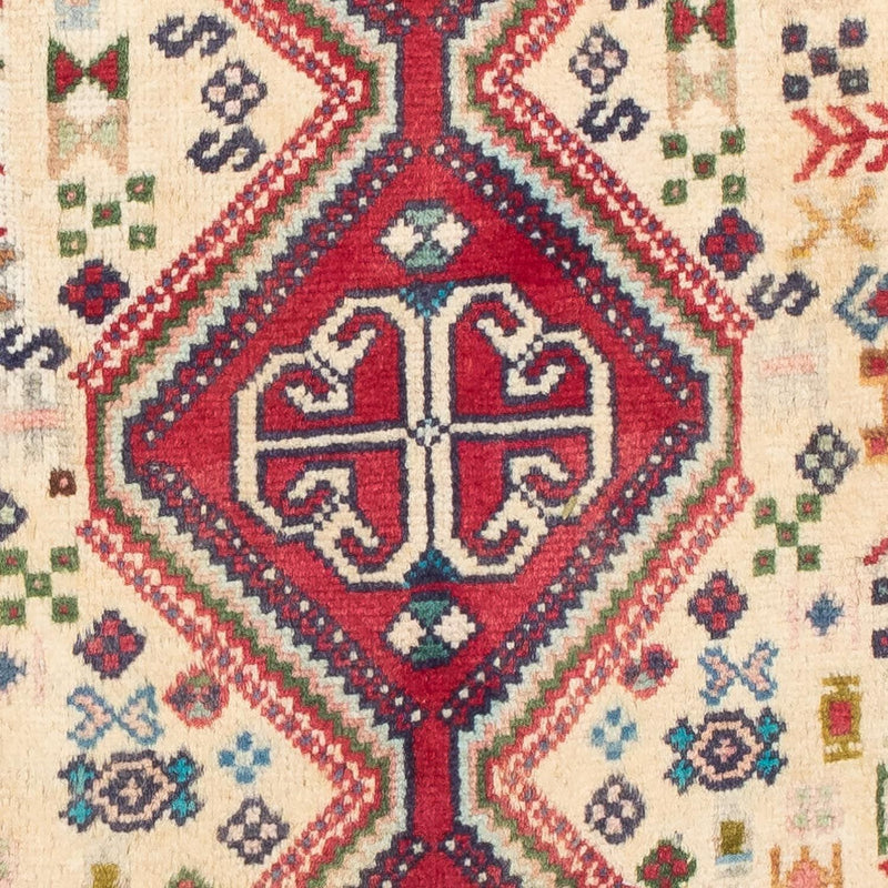 Perski dywan - Nomadyczny - 123 x 75 cm - jasna czerwień