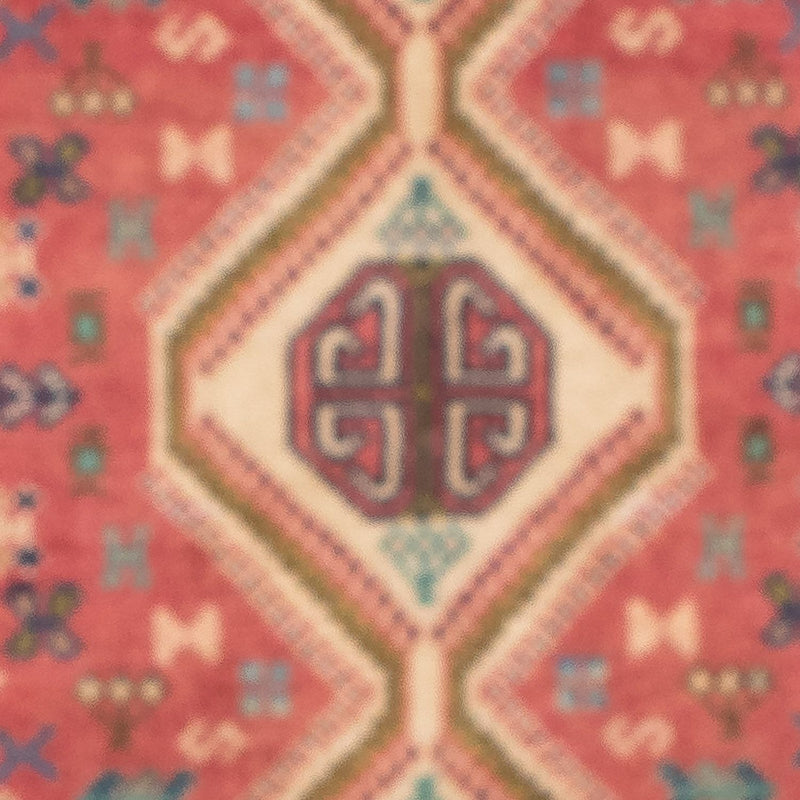 Perski dywan - Nomadyczny - 123 x 78 cm - jasna czerwień