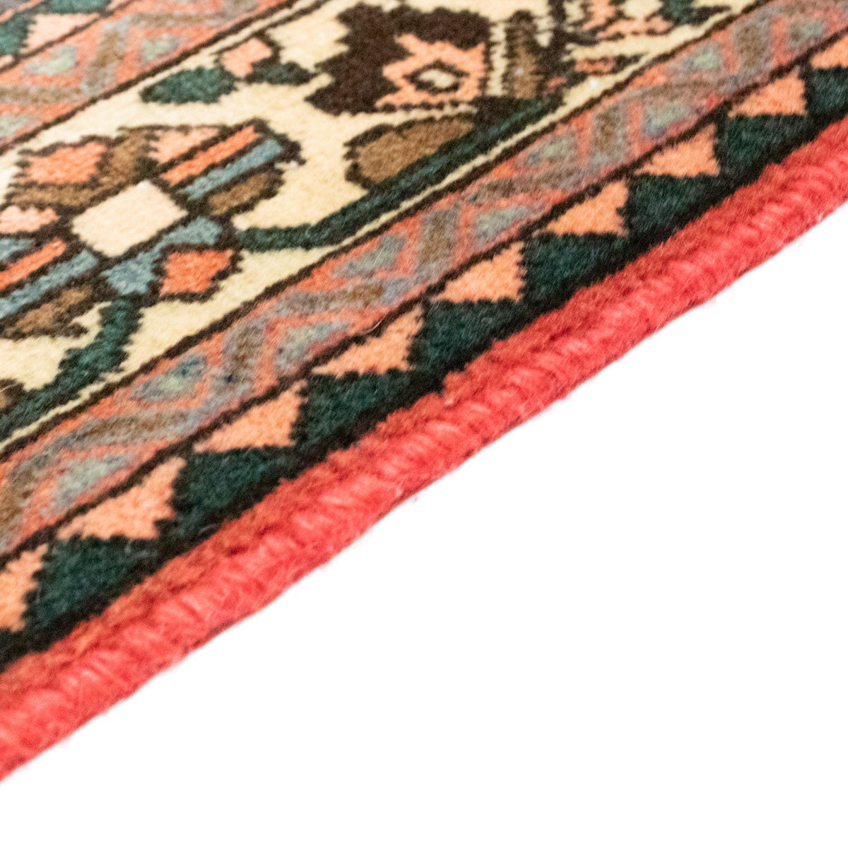 Perski dywan - Nomadyczny - 191 x 149 cm - czerwony