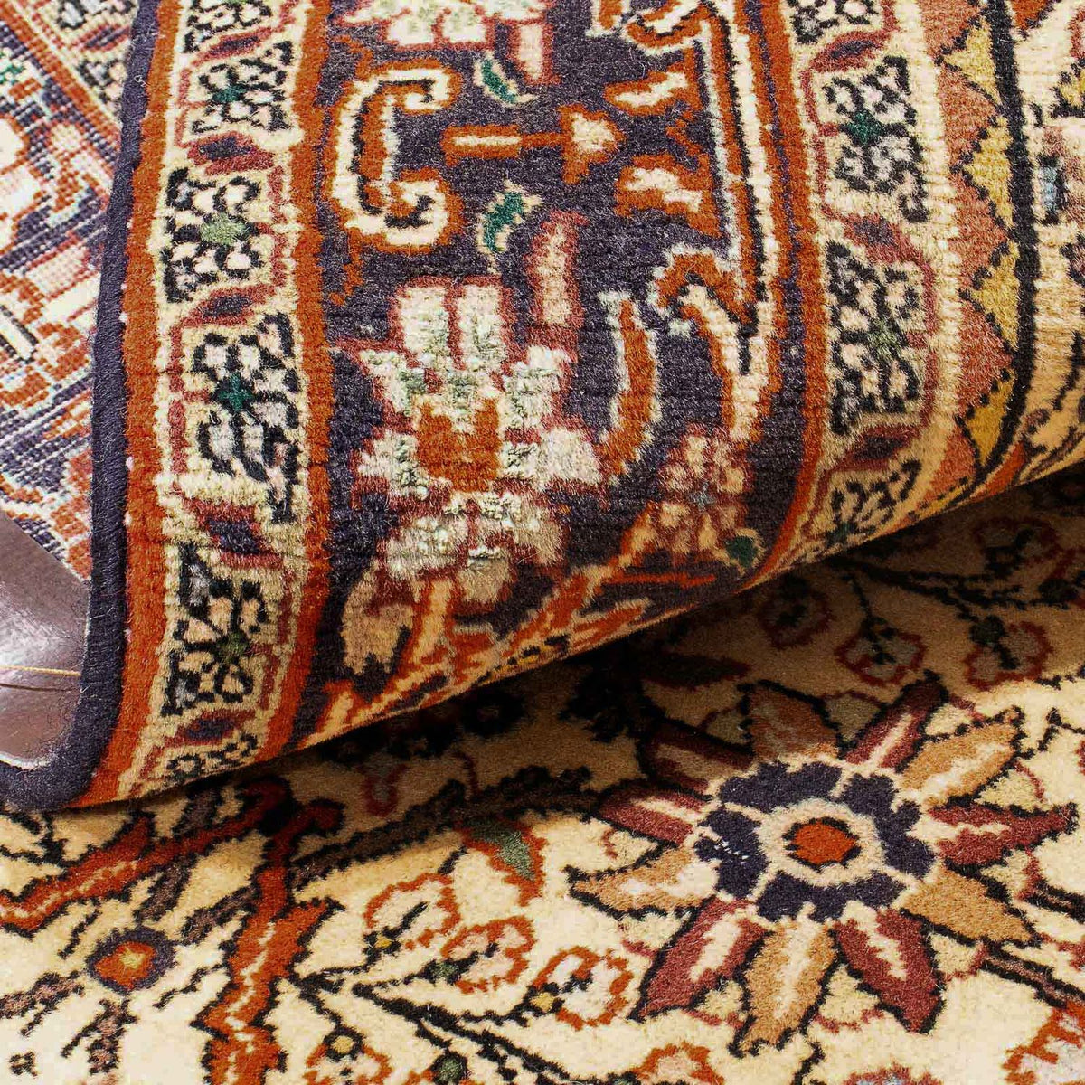 Dywan perski - Bijar - 172 x 108 cm - beżowy