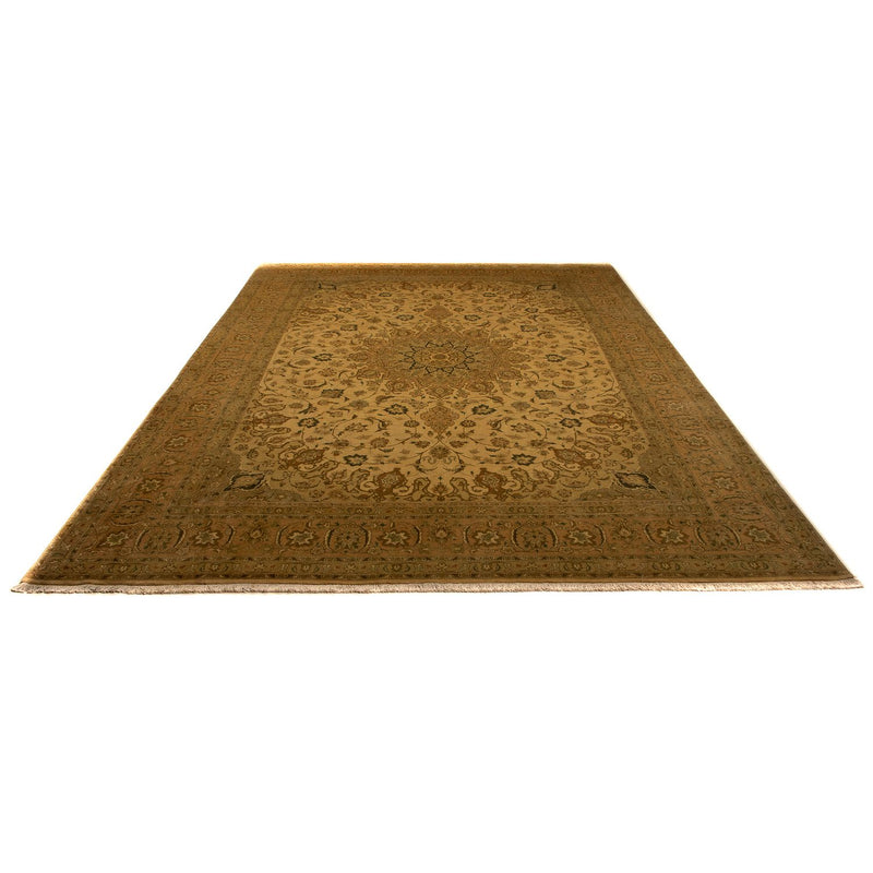 Dywan perski - Tabriz - Królewski - 342 x 250 cm - złoto