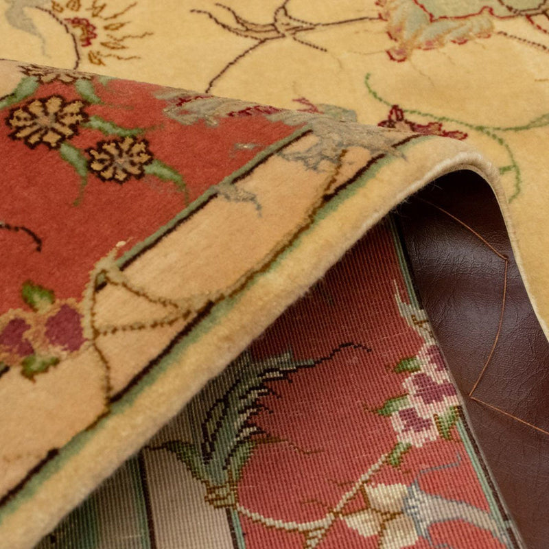 Dywan perski - Tabriz - Królewski - 155 x 100 cm - beżowy