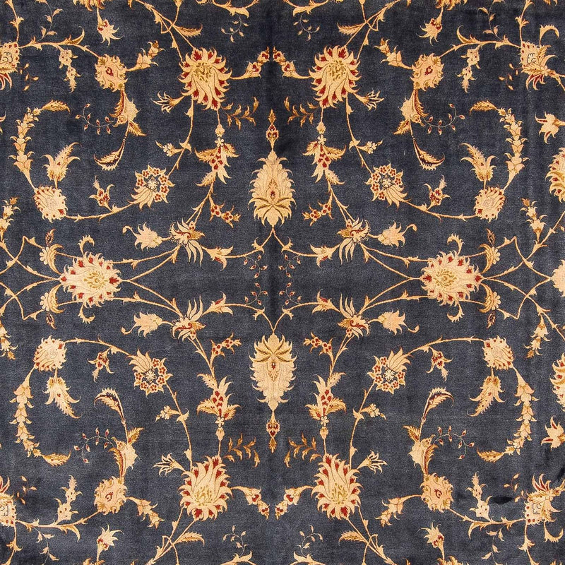 Dywan perski - Tabriz - Królewski - 415 x 298 cm - ciemnoniebieski