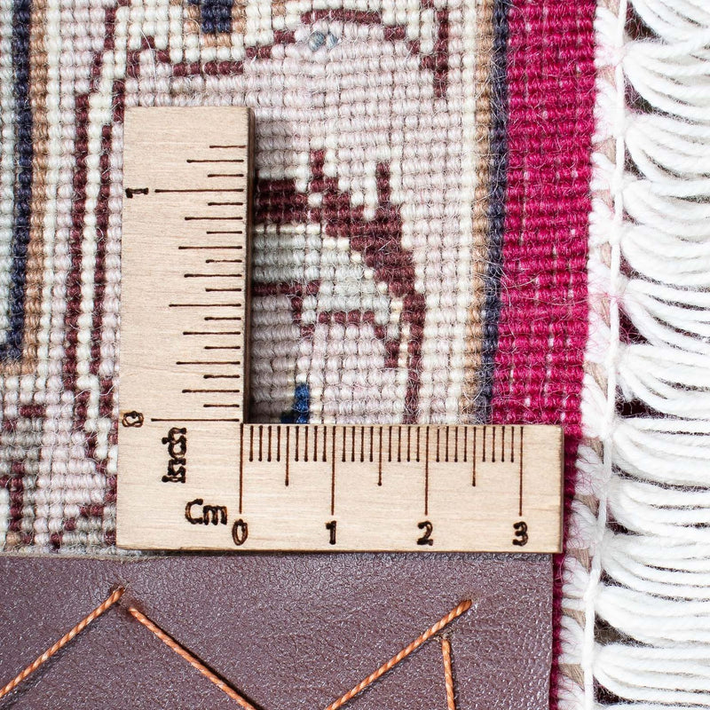 Dywan perski - Tabriz - Królewski - 307 x 204 cm - ciemna czerwień