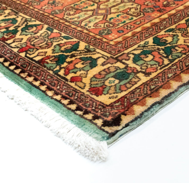 Perski dywan - Nomadyczny - 200 x 153 cm - jasna czerwień