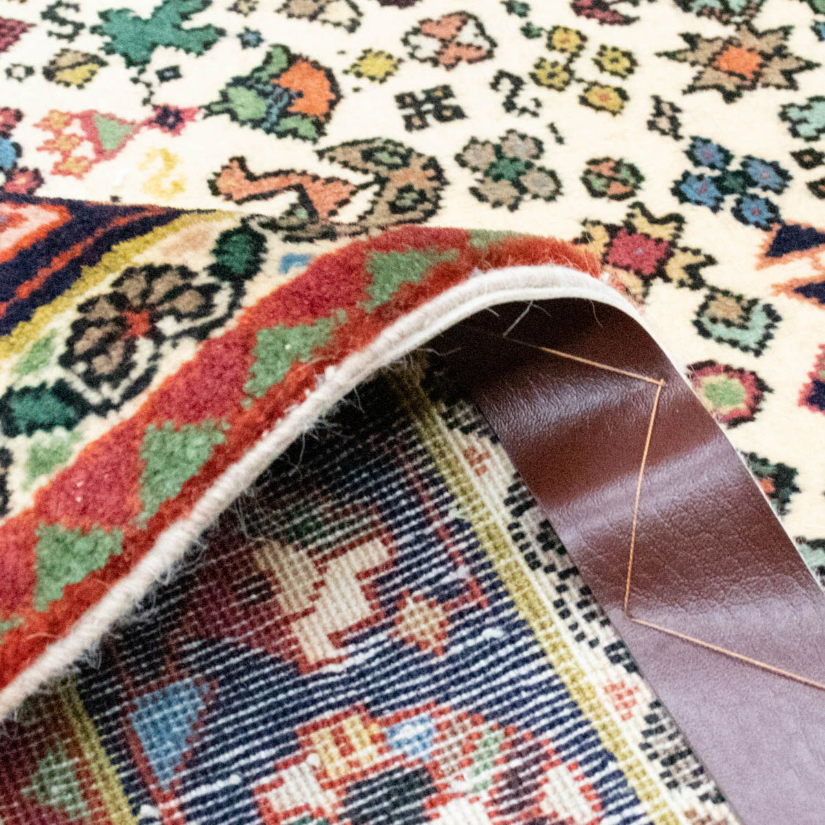 Perski dywan - Nomadyczny - 193 x 149 cm - beżowy