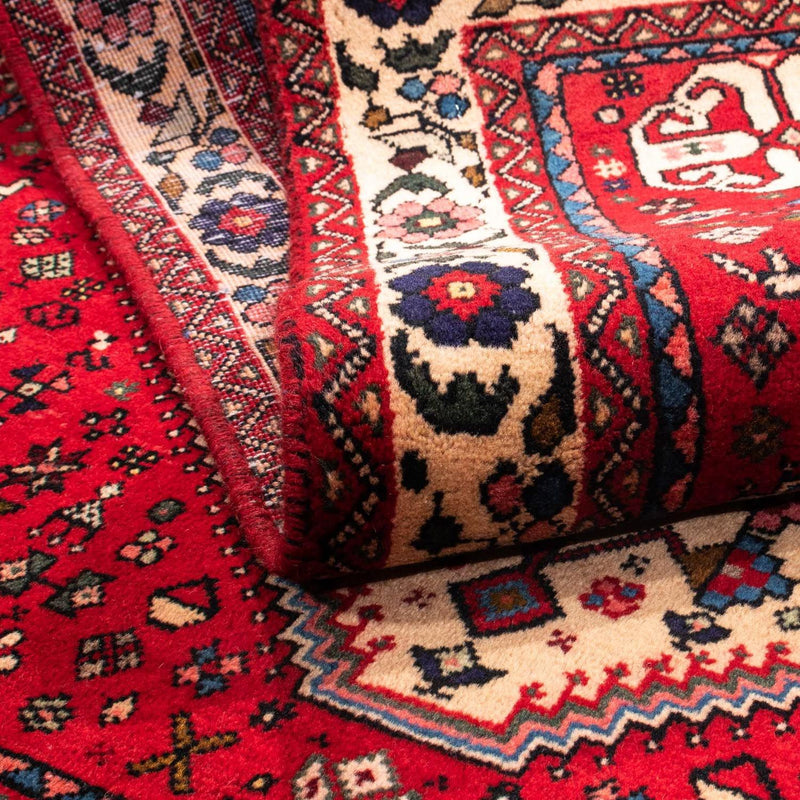 Perski dywan - Nomadyczny - 157 x 105 cm - ciemna czerwień