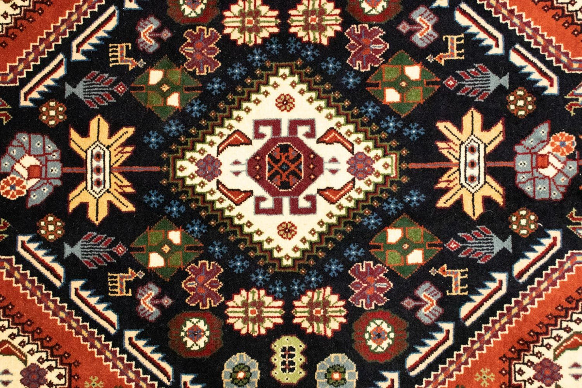 Perski dywan - Nomadyczny - 154 x 107 cm - ciemnoniebieski