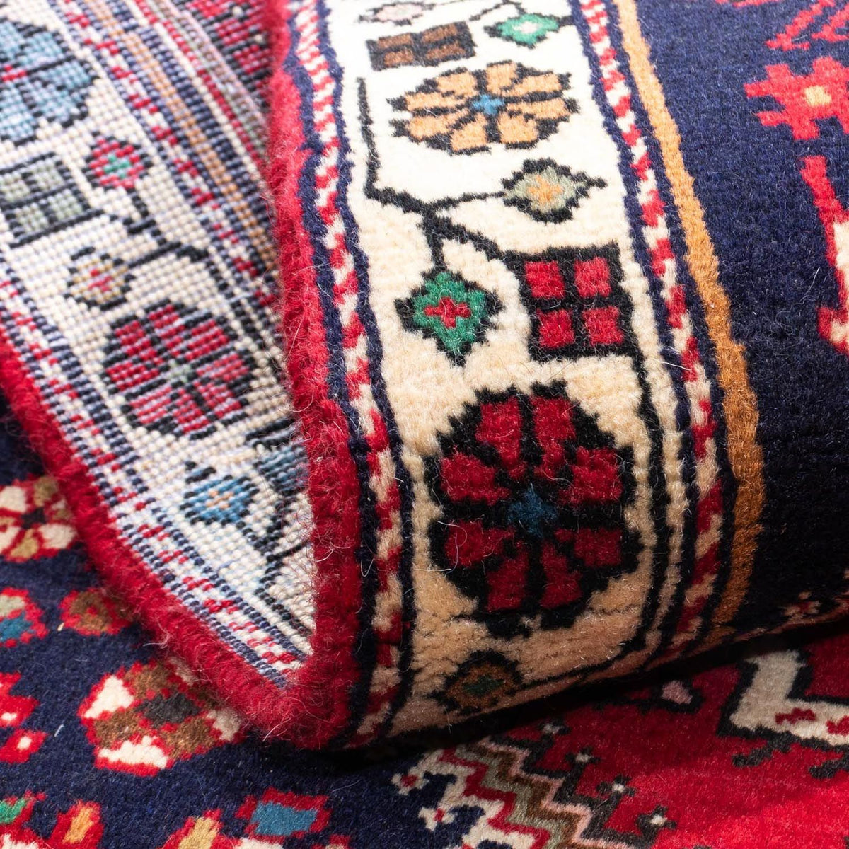 Perski dywan - Nomadyczny - 148 x 102 cm - ciemna czerwień