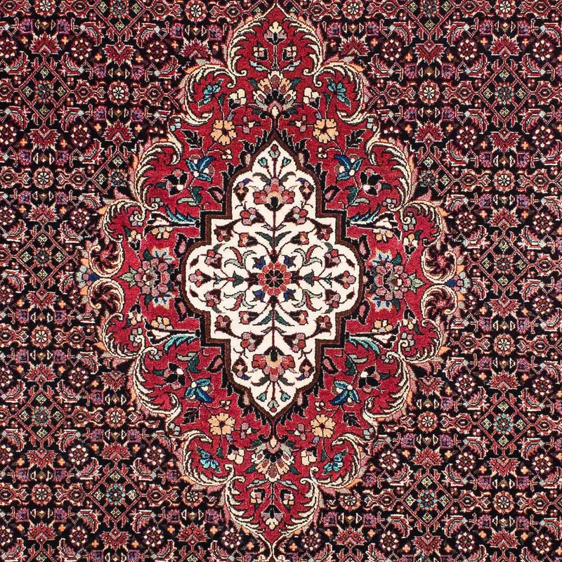 Dywan perski - Bijar - 214 x 133 cm - czerwony