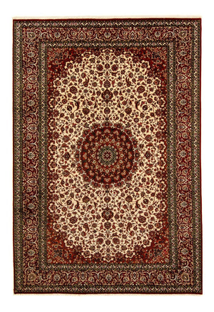 Dywan perski - Ghom - 358 x 244 cm - ciemna czerwień