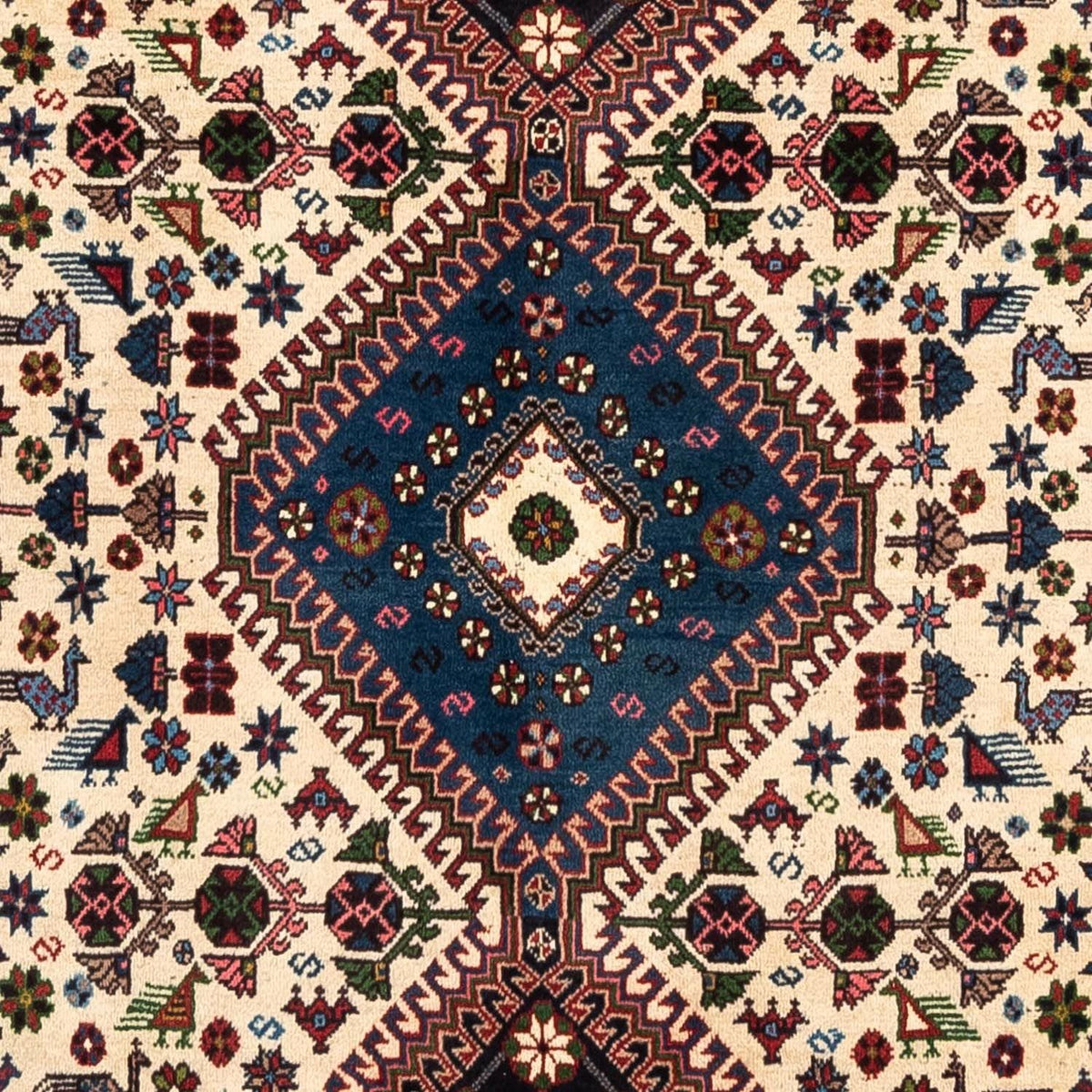 Perski dywan - Nomadyczny - 330 x 200 cm - beżowy