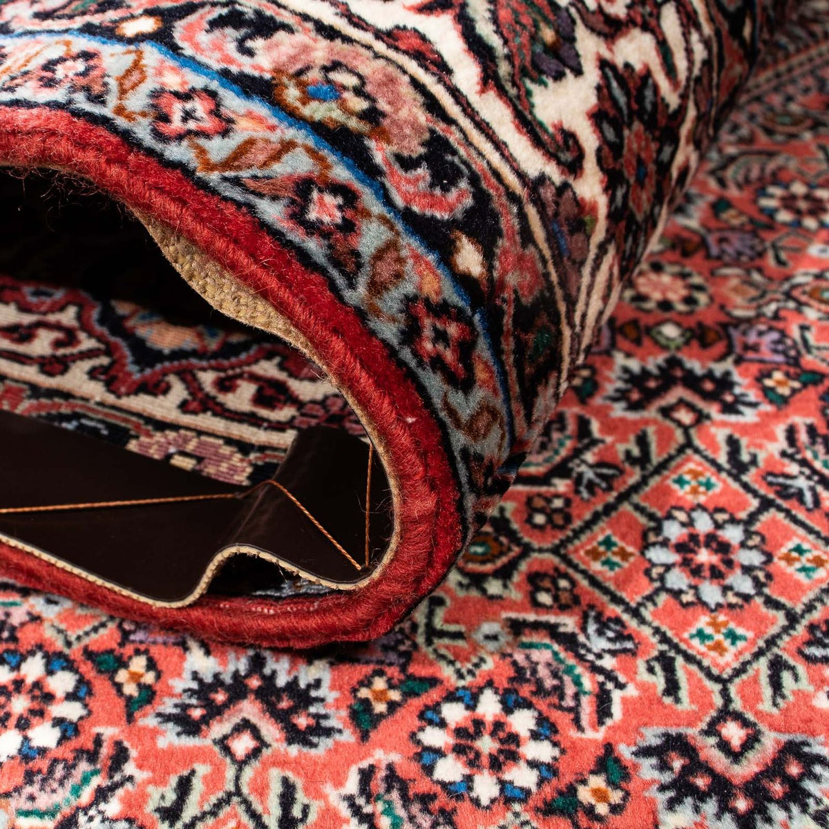 Dywan perski - Bijar - 227 x 171 cm - jasna czerwień