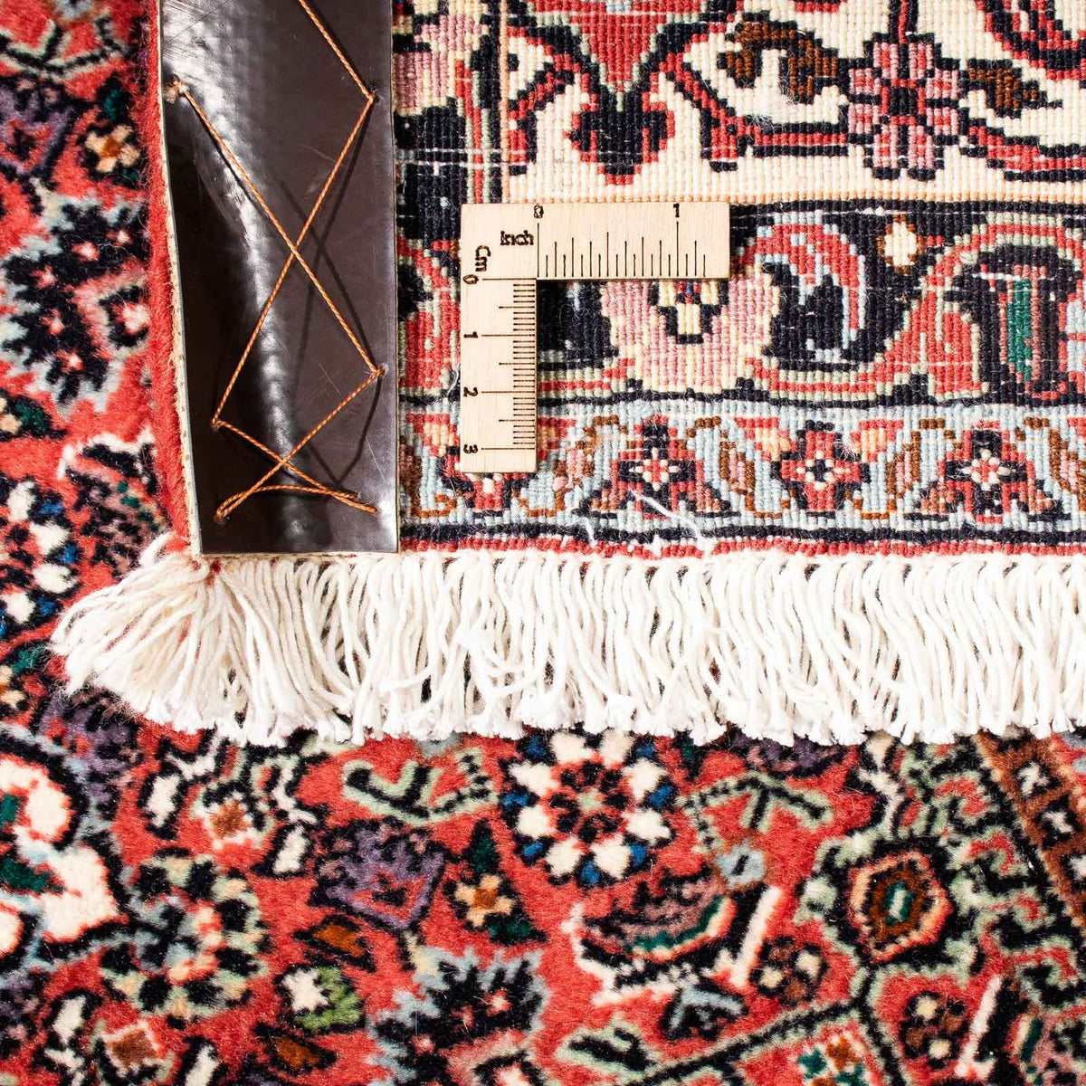 Dywan perski - Bijar - 227 x 171 cm - jasna czerwień