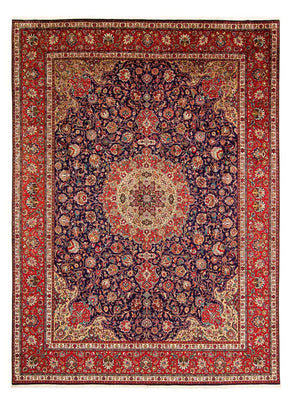 Dywan perski - Tabriz - 395 x 297 cm - jasna czerwień