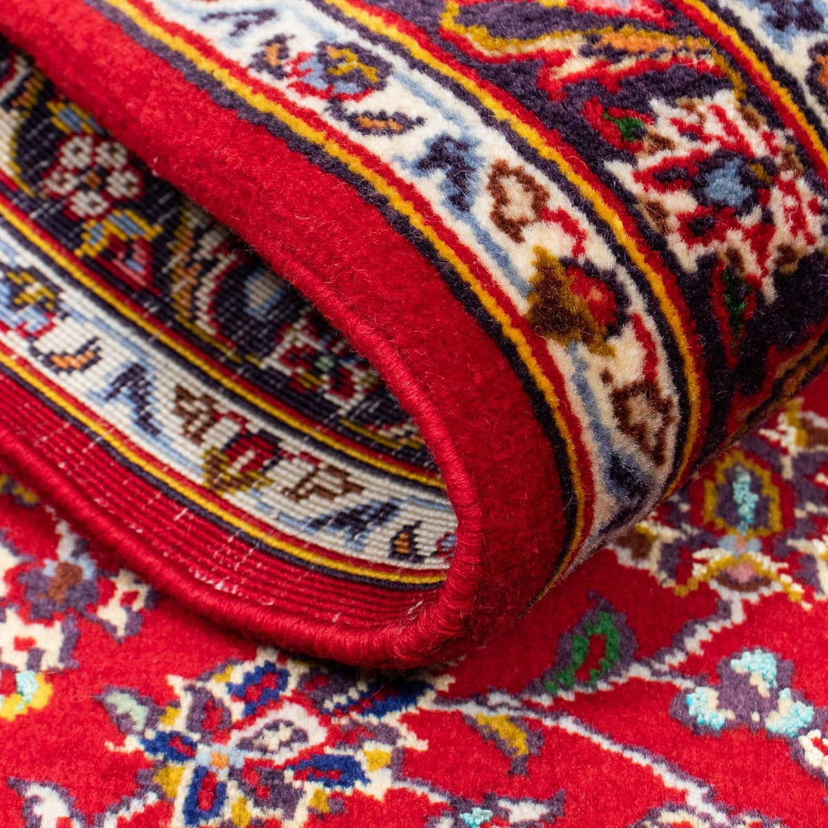 Dywan perski - Keshan - 120 x 78 cm - czerwony