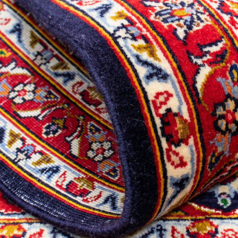 Dywan perski - Keshan - 121 x 79 cm - ciemnoniebieski