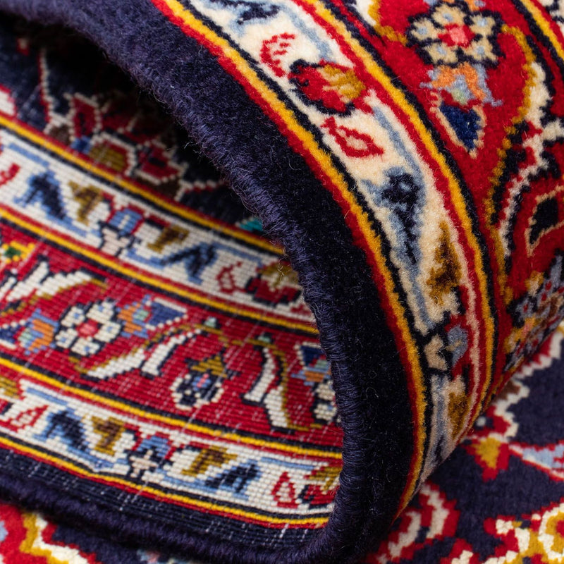 Dywan perski - Keshan - 113 x 78 cm - ciemnoniebieski