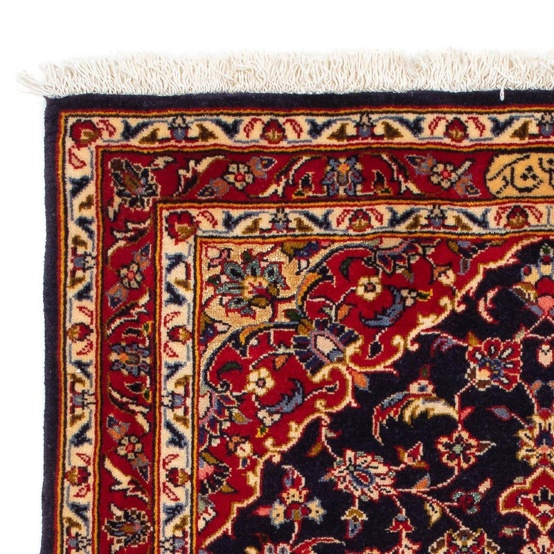 Dywan perski - Keshan - 119 x 80 cm - ciemnoniebieski