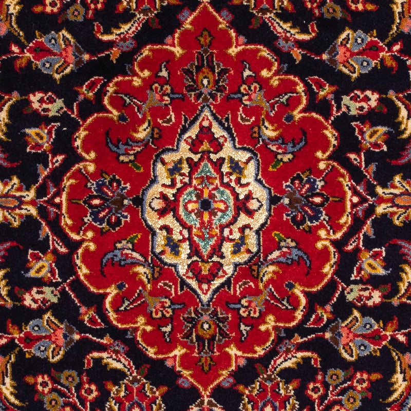 Dywan perski - Keshan - 116 x 80 cm - ciemnoniebieski