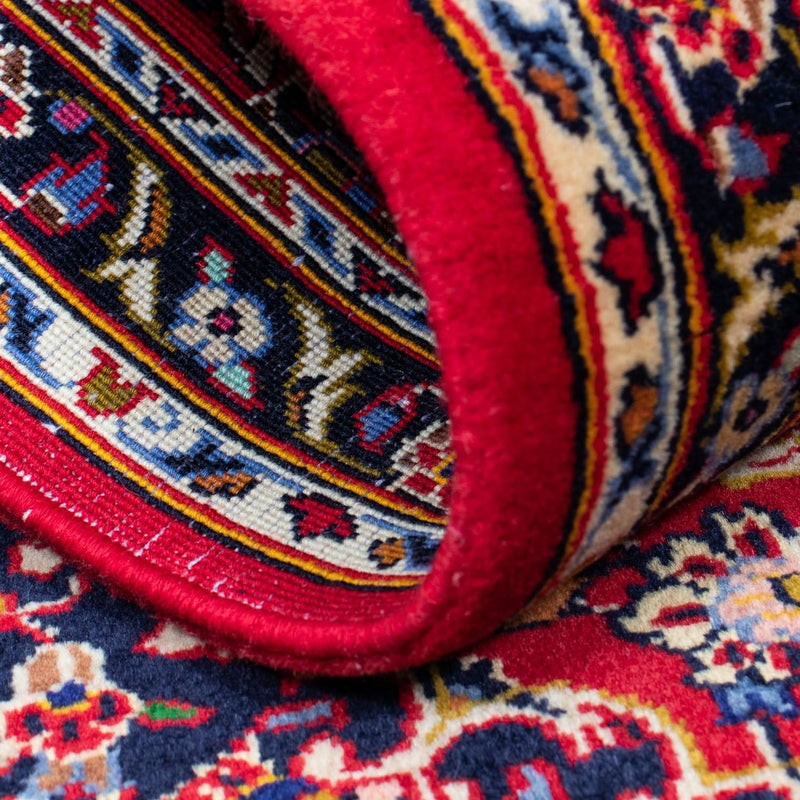 Dywan perski - Keshan - 126 x 70 cm - ciemna czerwień