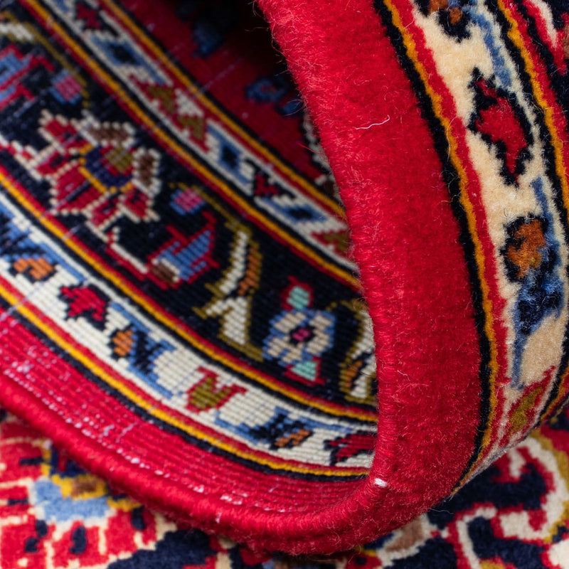 Dywan perski - Keshan - 129 x 71 cm - ciemna czerwień