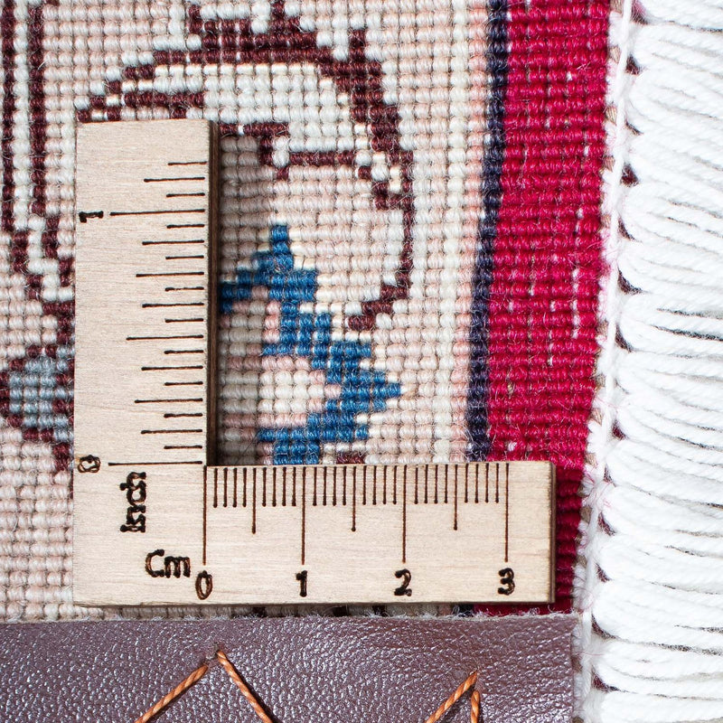 Dywan perski - Tabriz - Królewski - 318 x 205 cm - ciemna czerwień