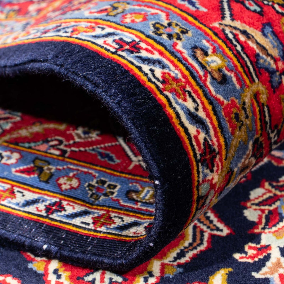 Dywan perski - Keshan - 220 x 144 cm - czerwony