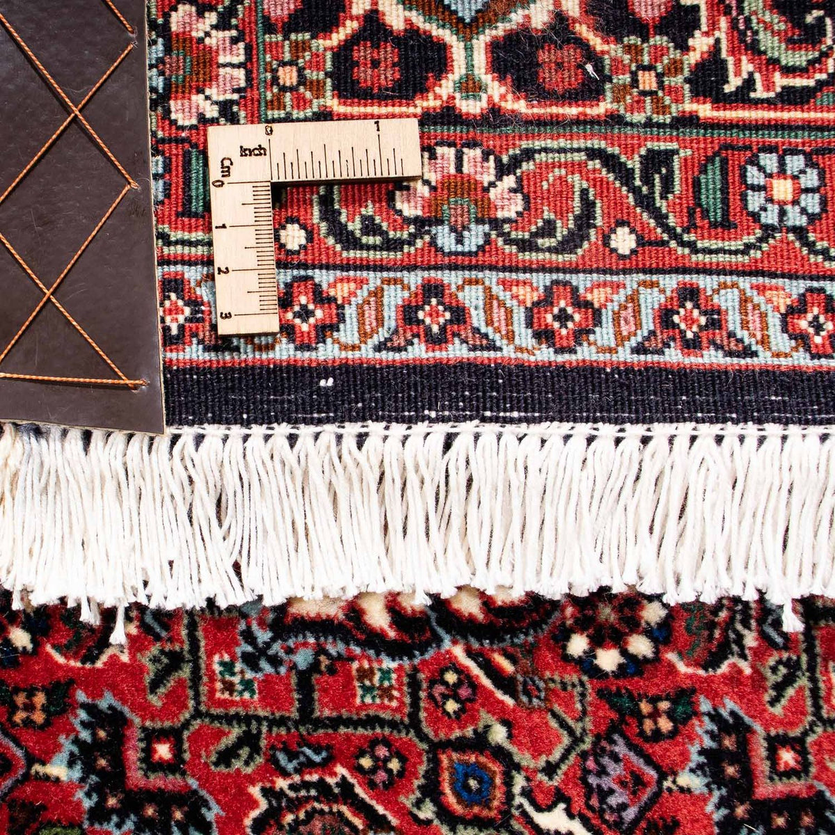 Dywan perski - Bijar - 238 x 175 cm - ciemna czerwień