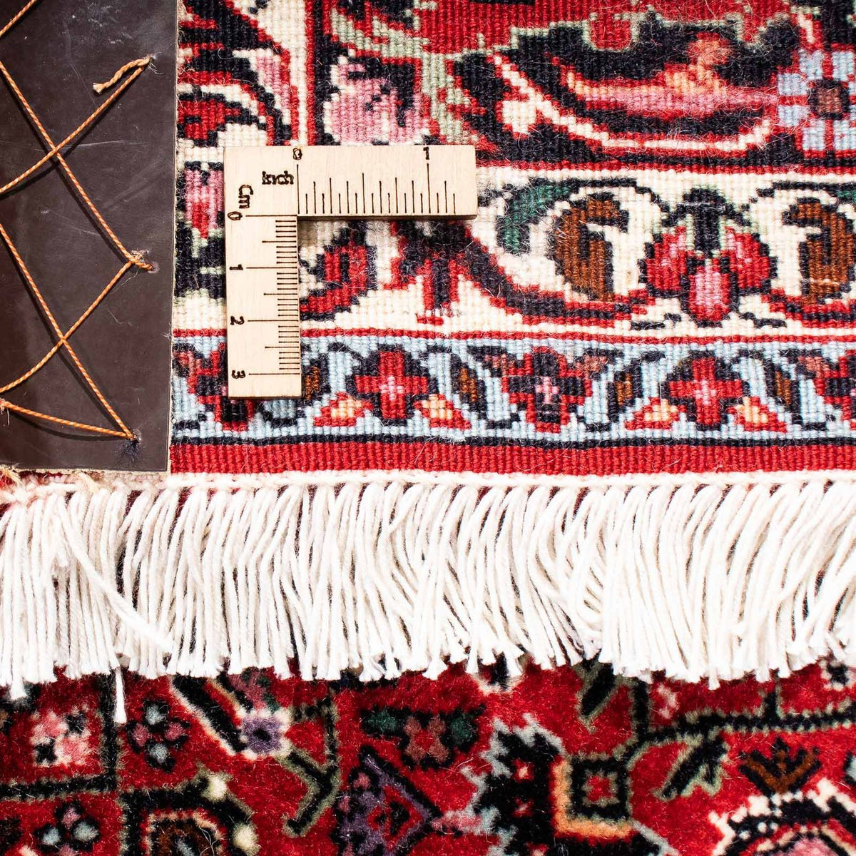 Dywan perski - Bijar - 246 x 170 cm - ciemna czerwień