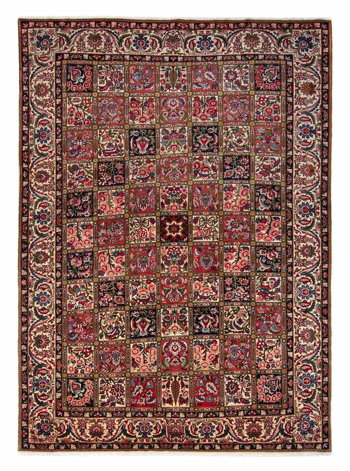 Perski dywan - Nomadyczny - 355 x 260 cm - ciemnoniebieski