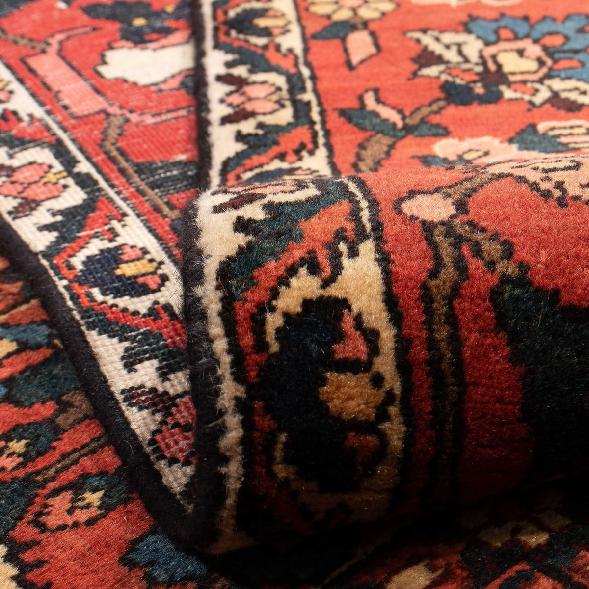 Perski dywan - Nomadyczny - 360 x 257 cm - ciemna czerwień