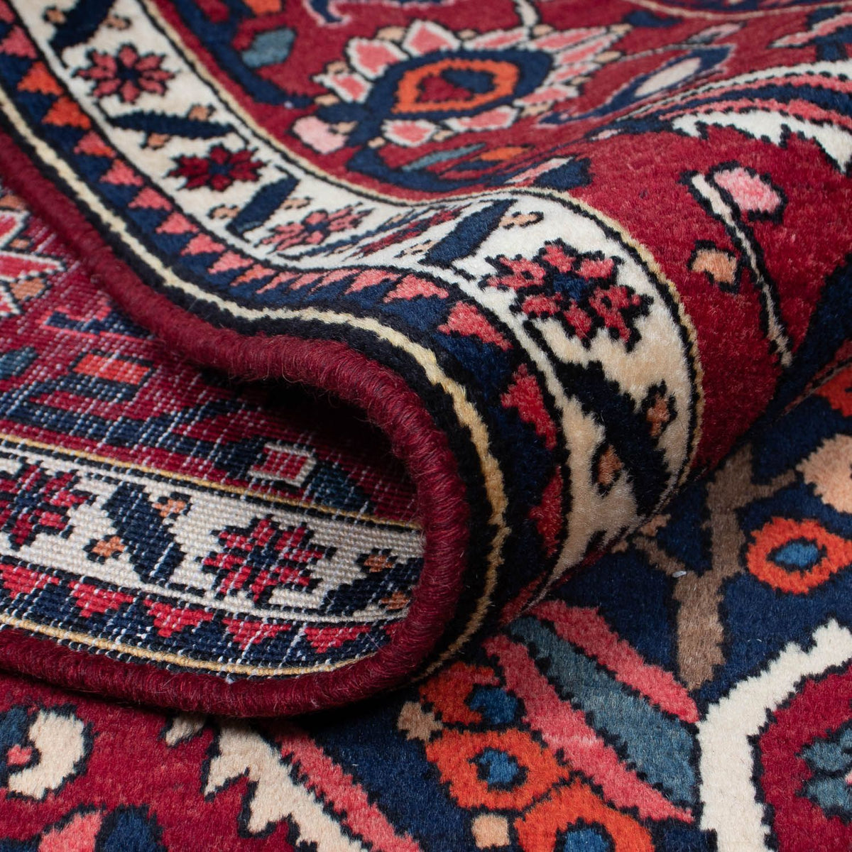 Perski dywan - Nomadyczny - 322 x 216 cm - ciemna czerwień