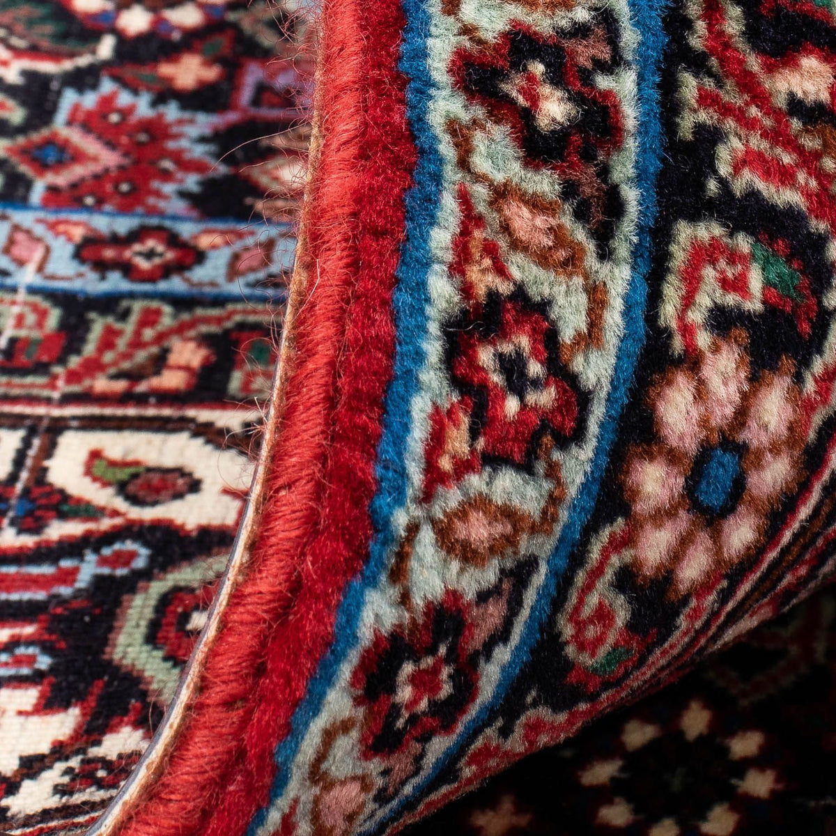 Dywan perski - Bijar - 232 x 168 cm - wielokolorowy