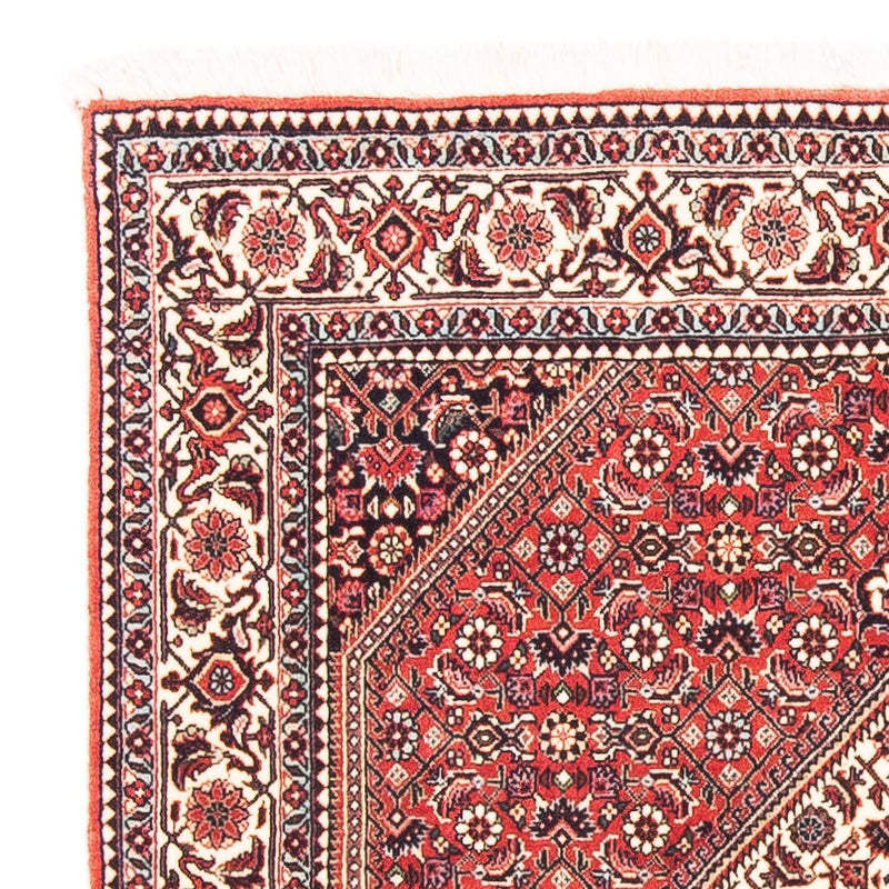 Dywan perski - Bijar kwadratowy  - 112 x 100 cm - czerwony